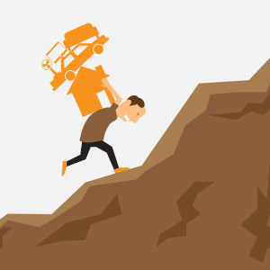pay-off-debt-mountain-carrying-items