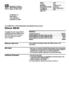 IRS Notice CP42