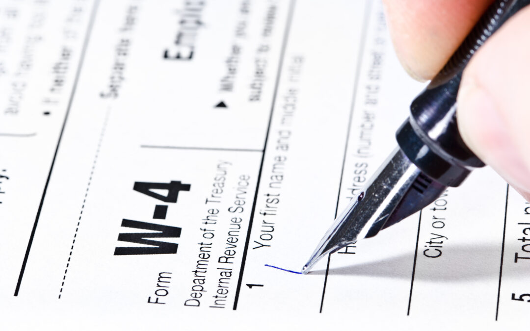 How to Fill Out a W4 Form H&R Block