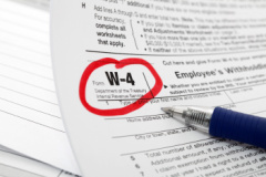 W-4 tax form